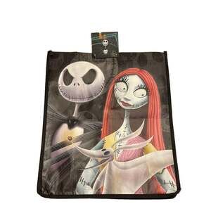 Disney Tim Burton Nightmare Before Christmas Large Reusable Shopping Tote Bag NW